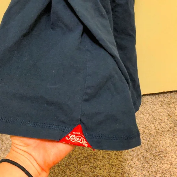 Superdry Navy Maxi Dress - Picture 2 of 4